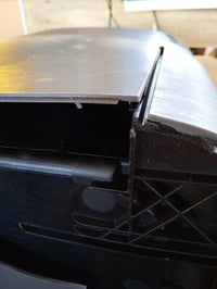 Friteuză cu aer cald Moulinex Easy Fry Dual XXL 11 L, 7 programe — defectă, pentru piese: bază și perete lateral rupte (stare: vezi poza nr. 2) 3
