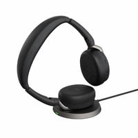 Bezdrôtové stereo Bluetooth slúchadlá Jabra Evolve2 65 Flex s hybridným aktívnym potlačením hluku (ANC), čierne – neúplné balenie, stav ako nové 1