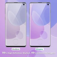 Samsung Galaxy S10e HD edzett üveg képernyővédő fólia, 2db, buborékmentes 7