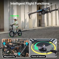 Toladrone TD31GPS GPS Drón 4K Kamerával - 5G FPV Átvitel, Kefementes Motor, Automatikus Visszatérés Funkció, Kezdőknek és Haladóknak 5
