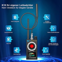 Menborn Rejtett Kamera és Lehallgató Készülék Detektor GPS Nyomkövető Kereső 3
