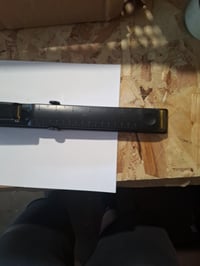 Zošívačka s dlhým ramenom Rapesco 1464 Marlin, čierna, 39 cm, neúplná (chýba 5000 ks spôn 26/6 mm — stav: pozri 2. obrázok) 3