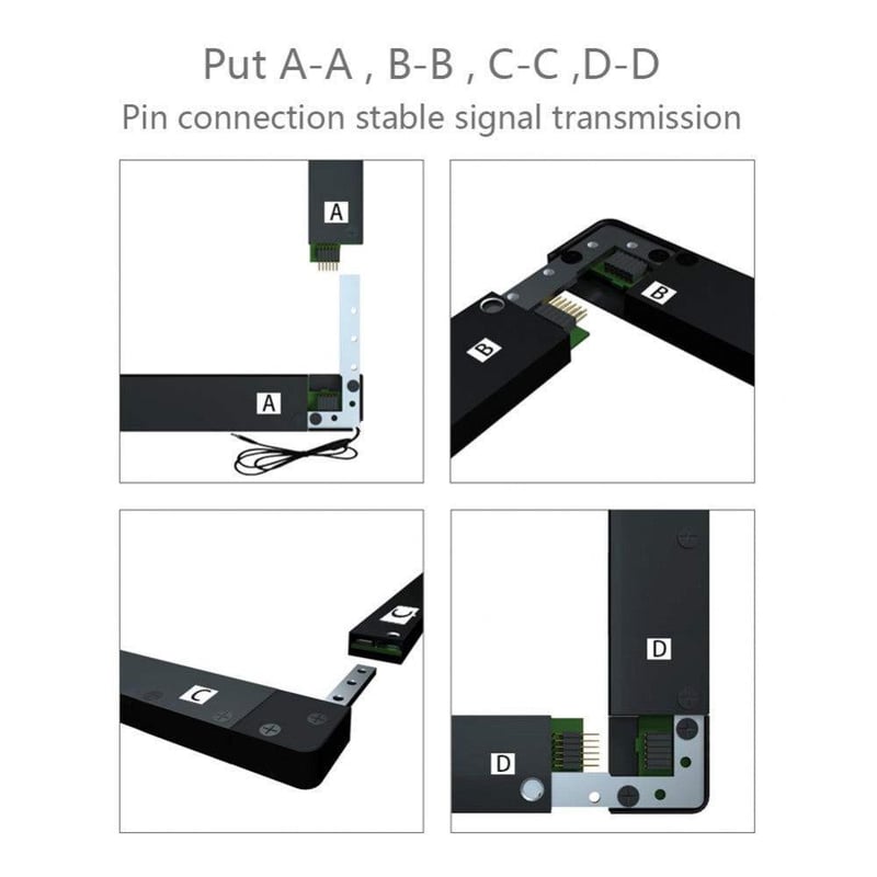 LG 43" Fekete Infrared Érintőkeret 10 Pontos Multi-Touch USB Csatlakozással