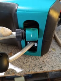 Amazon Basics Falra Szerelhető Automata Tömlődob 15 m Tömlővel, 180 Fokos — Állítható permetezőfej nélkül (állapot: lásd a 2. képet) 4