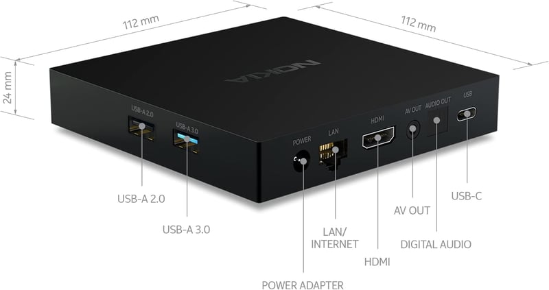 Nokia Streaming Stick 800 Android TV-hez - 4K HDMI médialejátszó, Netflix támogatással
