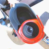 Súprava na upratovanie Vileda Turbo 3v1 s vedrom s pedálovým odstredivým systémom, teleskopickou tyčou 85 – 123 cm a objemom 6 litrov (stav: pozri 2. obrázok) 2