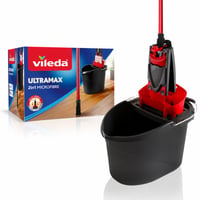 Set mop plat Vileda UltraMax 2in1 cu găleată și mâner, fără lavetă — laveta lipsește (stare: vezi a 2-a imagine) 1