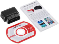 KONNWEI KW903 Mini BT3.0 OBD2 Autó Diagnosztikai Szkenner - Android és Windows PC Kompatibilis Hibakódolvasó, Fekete 4