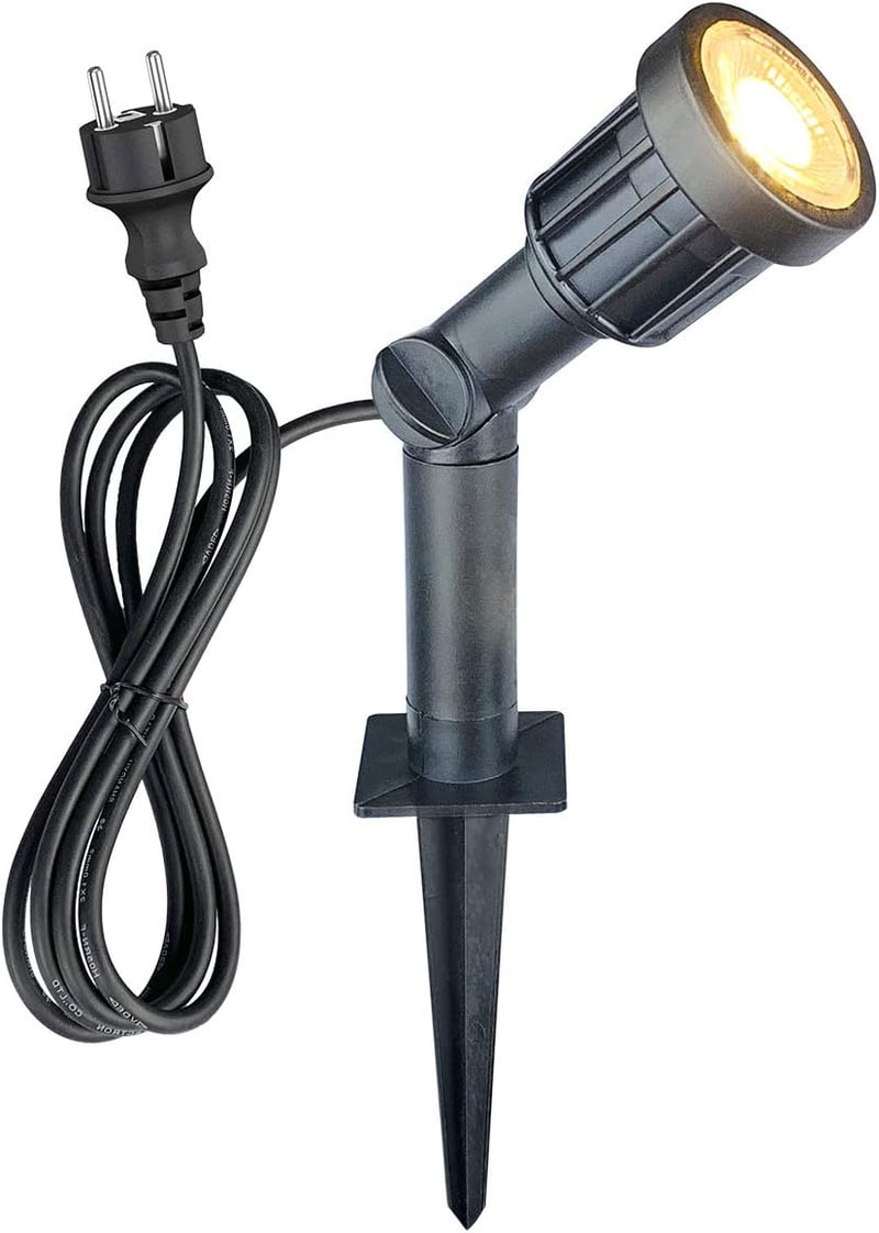 da LIGHT LED kerti lámpa 5W 400lm IP65 vízálló forgatható növénylámpa 3000K