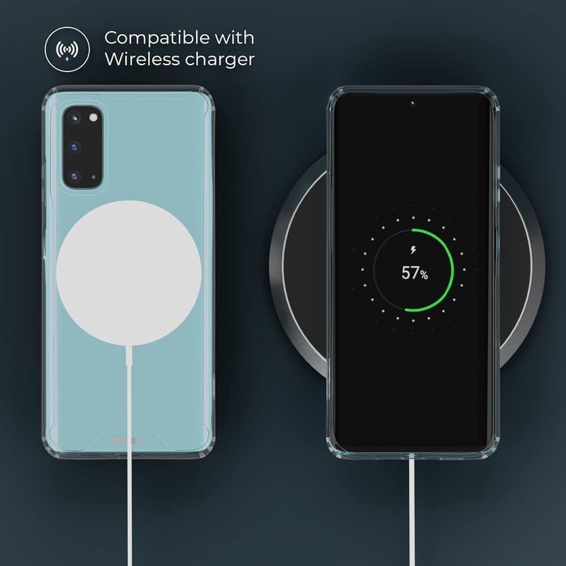 Samsung S20 5G/4G Átlátszó Ütésálló Védőtok