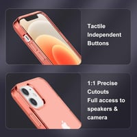 Apple iPhone 12 Mini Rózsaarany Áttetsző Szilikon Tok Állvánnyal 7