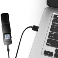 AGPTEK USB-s adatkábel MP3/MP4 lejátszókhoz, fekete, 3,5 mm jack 6