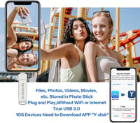 iPhone USB pendrive 64GB, 3 az 1-ben, iOS/Android/PC kompatibilis 5