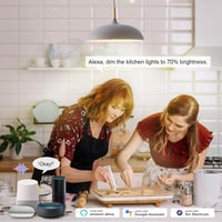 DiCUNO 5W GU5.3 Okos LED Spotlámpa - WiFi/Bluetooth RGB Színváltós, Fényerőszabályozható, 2700K-6500K, Alexa/Google Kompatibilis, 320LM, 12V 7