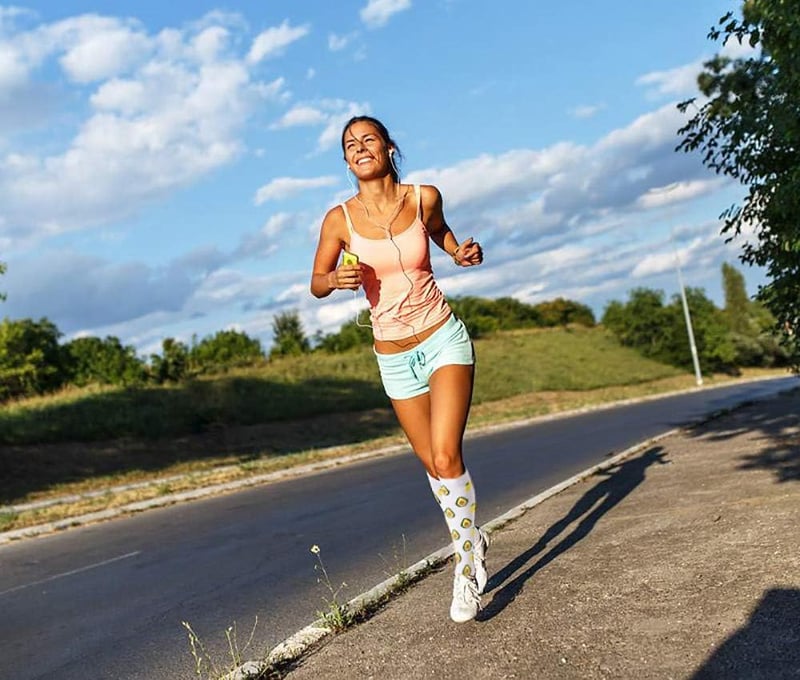 LEOSTEP Kompressziós Zokni 6 Pár Unisex - Trombózis Megelőző Harisnya 