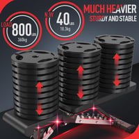 JOROTO MD60 Állítható Edzőpad, Összecsukható Súlyzópad Otthoni Edzéshez, Döntött Pad 1,5 mm Vastagított Acélból, 360 kg Teherbírással 2