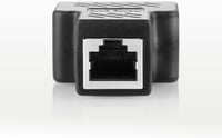 Arany RJ45 Ethernet Elosztó Adapter - Dupla Aljzatú HUB 5