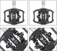 Shimano SPD kompatibilis, kétoldalas MTB pedál, széles platformmal - GEWAGE 5