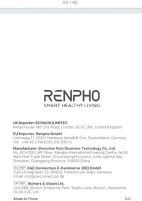 RENPHO Reach LED kijelzős masszázspisztoly levehető nyéllel, szürke 8