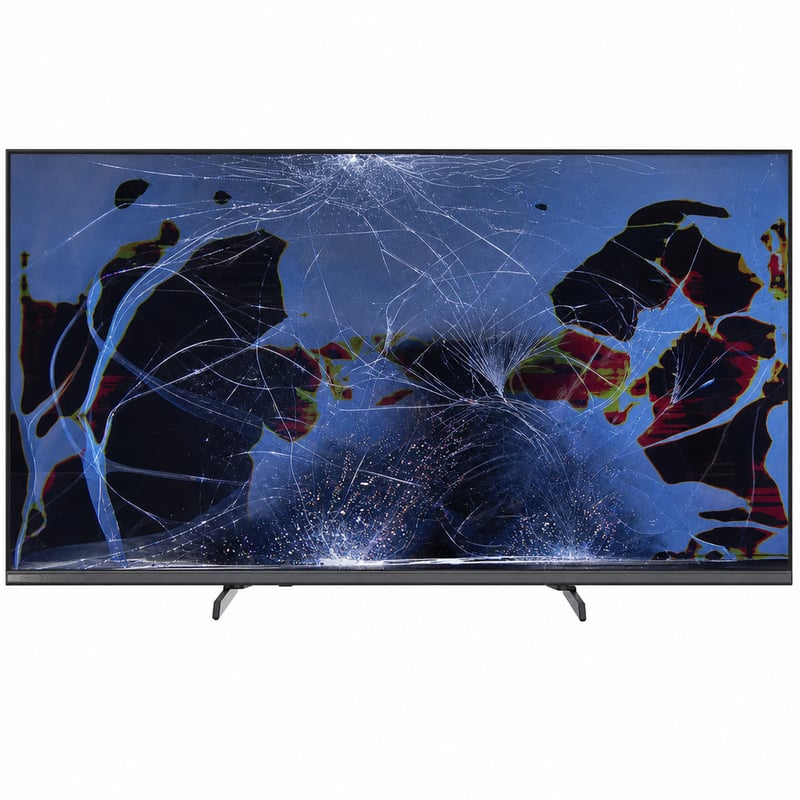 CHiQ L40QST 40 inča (101 cm) QLED Pro Smart Google TV HDR10 Dolby Audio — neispravan, za dijelove: oštećen ekran (stanje: vidi drugu sliku)