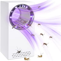 Aparatoo Elektromos Rovarcsapda - UV Fényes Szúnyogirtó, Hordozható USB Rovarölő Lámpa, Hangtalan Működés, Otthoni és Kültéri Használatra 1