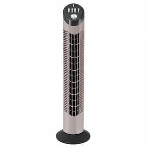 Stolni ventilator Cecotec EnergySilence 790 Skyline, 76 cm, 50W, 3 brzine, bijeli — neispravan, za dijelove: Vrti se (stanje: vidi 2. sliku)