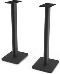 Kanto SP26PL Fekete Hangfal Állvány - 26" Könyvespolc Hangfalakhoz, Stabil Fém Konstrukció, 66 cm Magas 1