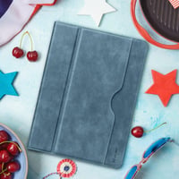 HOLIMET iPad 10.2" Tok 9/8/7 Generációhoz (2021/2020/2019) Tolltartóval - PU Bőr Védőtok, Vékony TPU Hátlap, Automatikus Alvás/Ébresztés, Ál 9