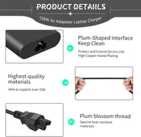 Dell XPS 15 130W USB-C töltő - Kompatibilis 9570/9575 modellekkel 2