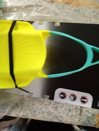 Speedo Biofuse Fitness úszóuszony edzéshez XL-es méret Hyper Yellow/Cobalt/Emerald színben használt állapot 3