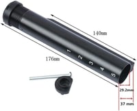 M4/M16 Airsoft CNC Fém Tárolócső Adapter 6 Pozícióval - Nyitott Doboz 3