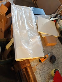 vidaXL stalak za zvučnike - bijeli - 30x30x80 cm - 2 komada — nedostaje bočna stranica (stanje: vidi 2. sliku) 2