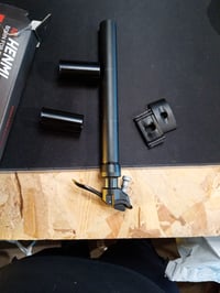 HENMI Állítható Magasságú MTB Dropper Nyeregcső Hidraulikus Csillapítással, 27.2/30.9/31.6 mm, 2 Távtartó Hüvellyel, Gravel és E-MTB, Fekete 2