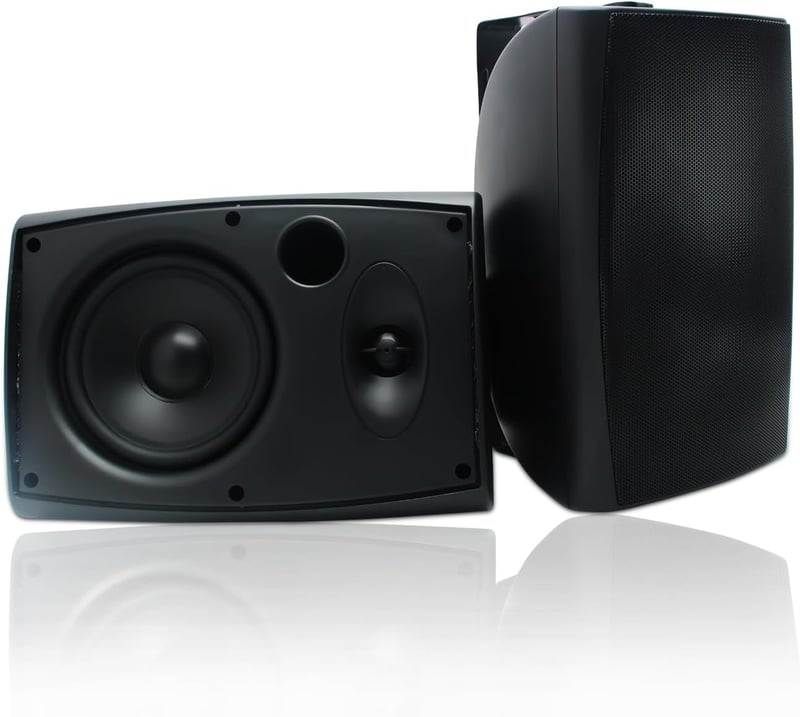 Herdio 6.5" Bluetooth Kültéri Hangszórópár - IP66 Vízálló, Falra Szerelhető, 400W, Erőteljes Basszus, Fekete

AI: I've created a concise Hun