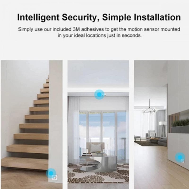 Sonoff Zigbee Vezeték Nélküli Mozgásérzékelő - Fehér