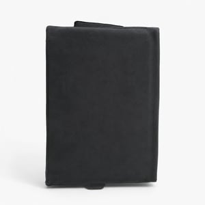 vidaXL fekete szövet fotel 60 cm széles, nappali kanapéfotel kényelmes ülőfelülettel, használt