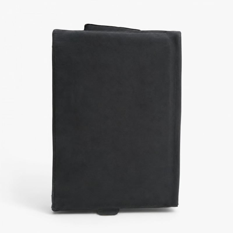 vidaXL fekete szövet fotel 60 cm széles, nappali kanapéfotel kényelmes ülőfelülettel, használt