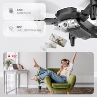 DEERC D20 Mini Drón Gyerekeknek 720P WiFi Kamerával, Összecsukható RC Quadcopter, 2 Akkumulátor, Hosszú Repülési Idő, Gesztus Irányítás, Kez 3