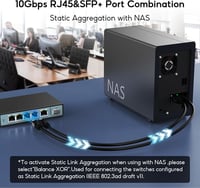 SODOLA 6 Portos 2.5G Smart Ethernet Switch - 5x 2.5G RJ45 + 1x 10G SFP Port, Menedzselhető, VLAN/QoS/IGMP Támogatás, Ventilátormentes Fém Há 12