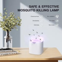 Elektromos USB rovarcsapda LED fénnyel - Szúnyog- és muslicairtó lámpa bel- és kültérre 6