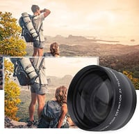 VBESTLIFE 58mm-es 2X univerzális teleobjektív kamerákhoz 2