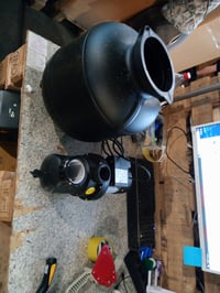 Sistem de filtrare cu nisip Steinbach Classic 400 (040340) pentru piscine, cu pompă autoamorsantă, vană cu 7 căi, prefiltru, manometru, 32/38 2