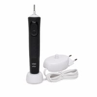 Elektrická zubná kefka Oral-B Vitality Pro s 3 režimami čistenia, čierna - používaná, bez hlavice, s nabíjačkou (stav: pozri 2. obrázok) 1