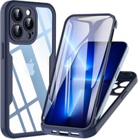 iPhone 13 Ütésálló Fekete Gumi-Szilikon Védőtok 1