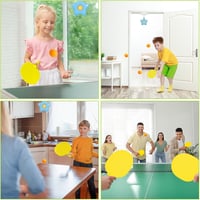 Flintronic állítható ping-pong edzőkészlet gyerekeknek, beltéri használatra 7