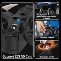 Toladrone TD31GPS GPS Drón 4K Kamerával - 5G FPV Átvitel, Kefementes Motor, Automatikus Visszatérés Funkció, Kezdőknek és Haladóknak 6