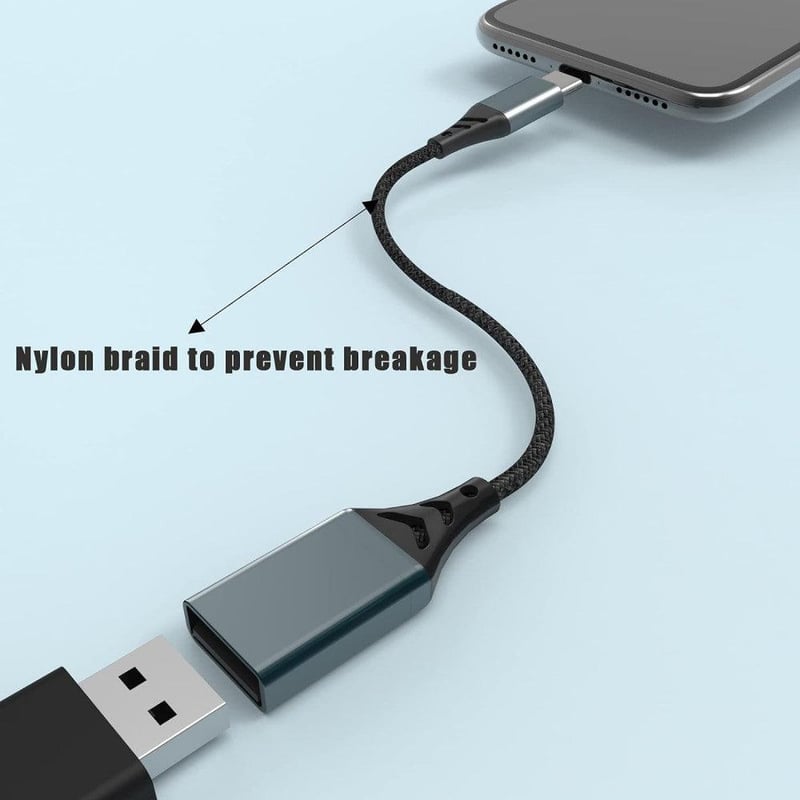 Targeal USB-C töltőkábel PS4/PS5/Xbox-hoz, nylon borítású