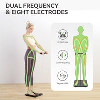 Fiar okos digitális testösszetétel-mérleg BMI és izomtömeg méréssel, applikációval 4