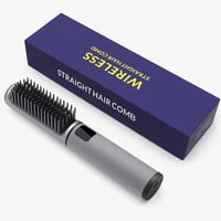 iTayga 2in1 Vezeték Nélküli Hajsimító Kefe, USB Tölthető, Utazáshoz 7