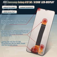 RongZy Samsung Galaxy A13 5G LCD Kijelző Csere Érintőképernyővel - Fekete Digitalizáló Panel Szerszámkészlettel A136U Modellhez

AI: RongZy  2
